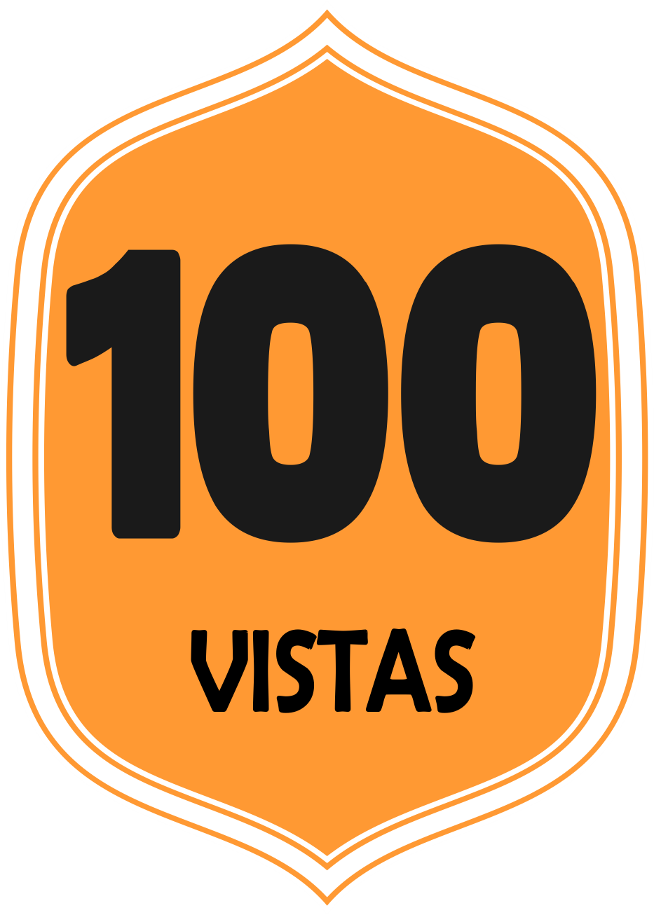 badge-100 Vistas
